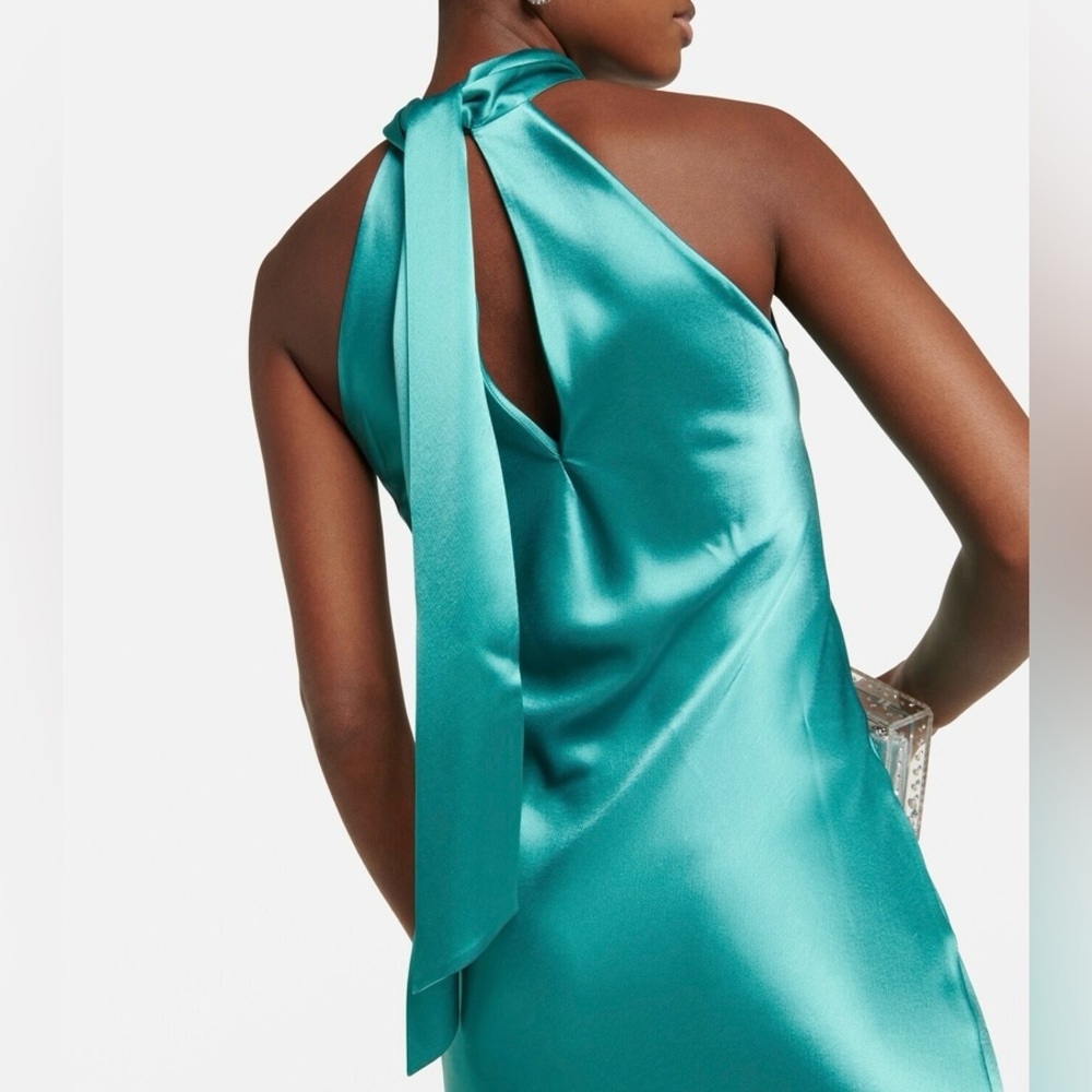 Galvan London Sienna satin midi dress - Picture 4 of 12